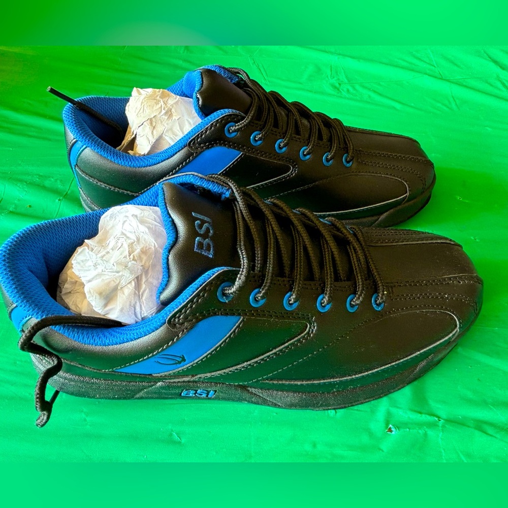 BSI men’s bowling shoes size 11 Black Blue